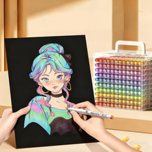 Ensemble Feutres Brosses Acryliques - Enjouet