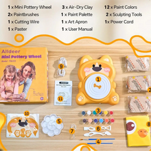 Ensemble Roue Poterie Pour Enfants - Enjouet