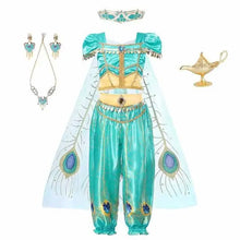 Ensemble vêtements Cosplay Jasmine Aladin Disney - Enjouet