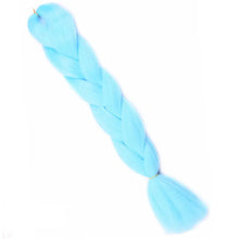 Extension de cheveux tressés couleurs enfants - Enjouet