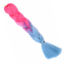 Extension de cheveux tressés couleurs enfants - Enjouet