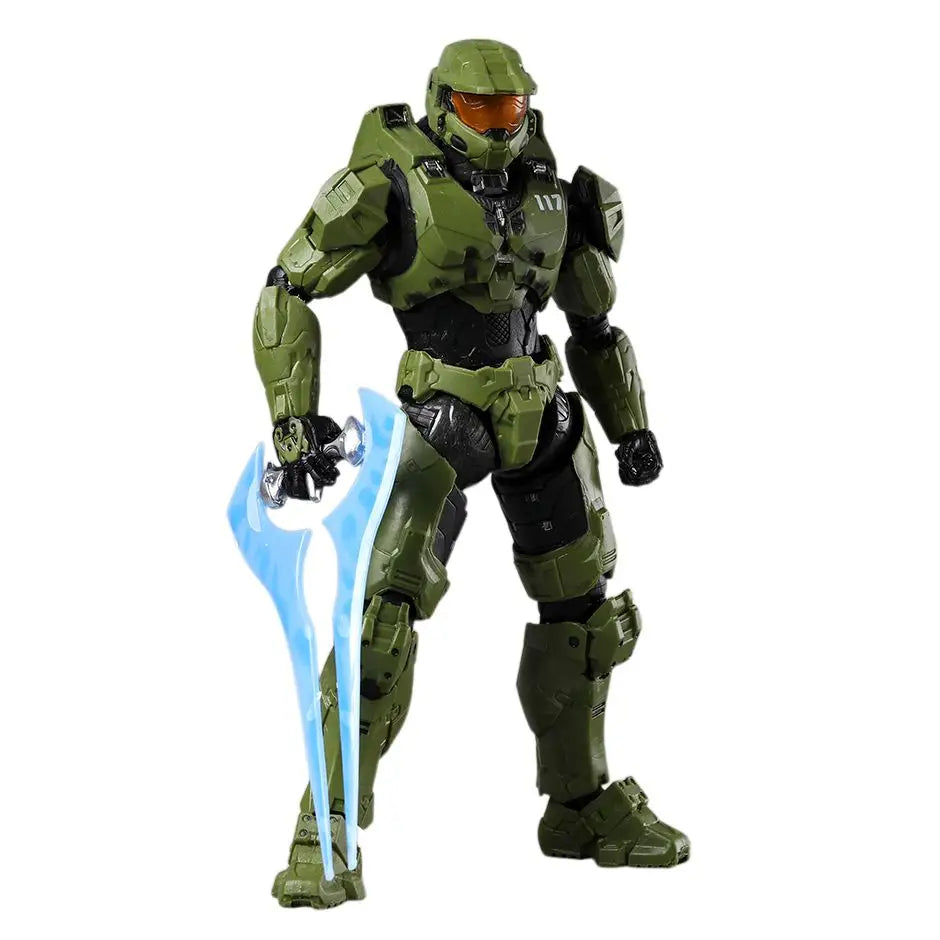 Figura de acción McFarlane Halo 4 Series 1, Master Chief con Rifled de Asalto Figura de acción McFarlane Halo 4 Series 1, Master Chief con Rifled de Asalto