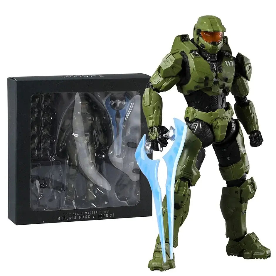 McFarlane Halo 4 - Master Chief Figura 80cm: Action Figure Colossale A 7 Punti Di Articolazione
