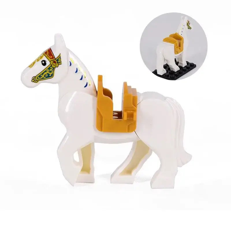 Figurine Compatible Lego Cheval Simple