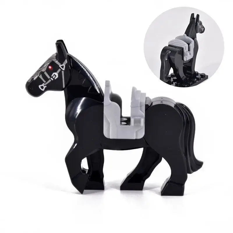 Figurine Compatible Lego Cheval Simple