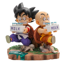 Figurine DBZ Son Goku Krillin Livreurs - Enjouet