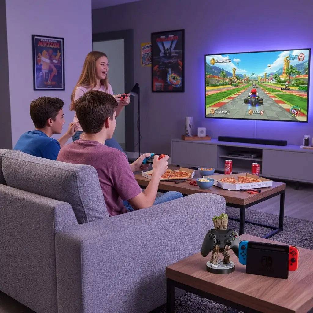 Figurine Groot Support Manette - Enjouet