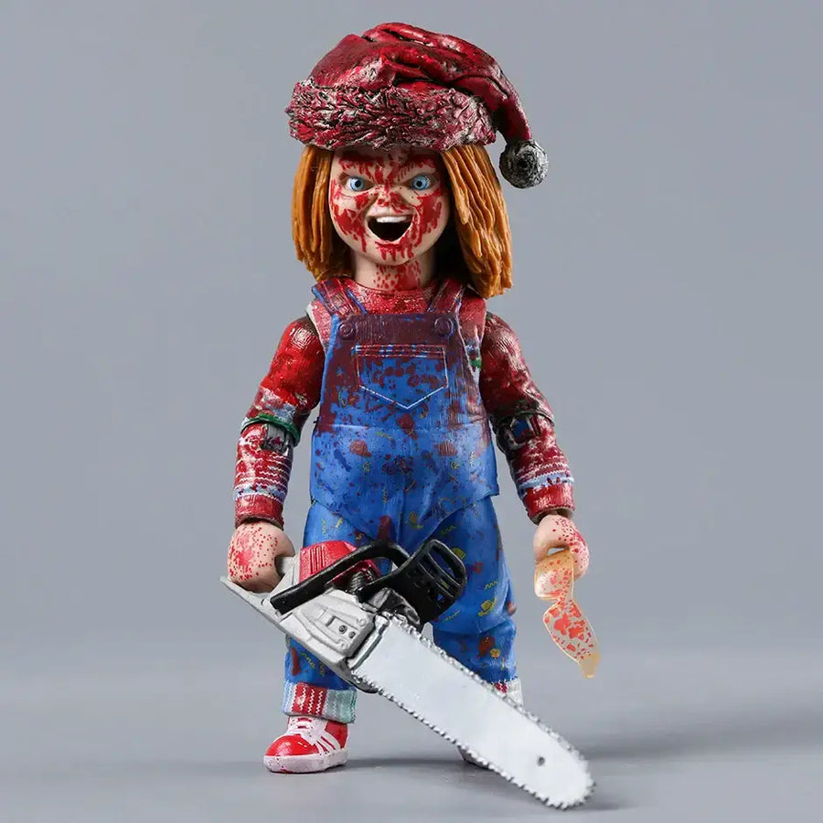 Chucky Chainsaw Doll Miniature Killer Doll Figurine– Enjouet