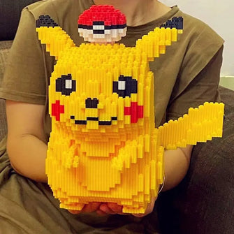 Figurine Nano Bricks Pokemon Pikachu - Enjouet