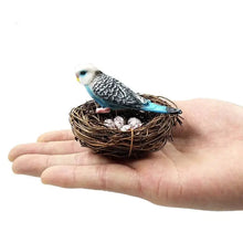 Figurine Peruche avec son nid - Enjouet