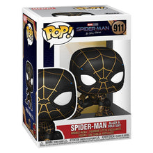 Figurine Pop Spider-Man black and gold suit - Enjouet