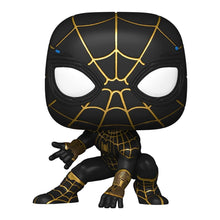 Figurine Pop Spider-Man black and gold suit - Enjouet