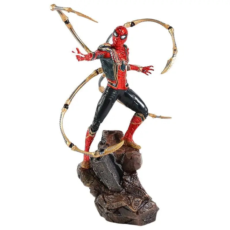 Figurine Super Héros Spiderman sur Rocher - Enjouet