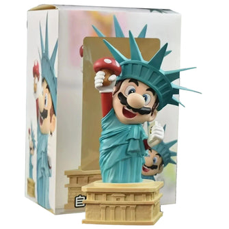 Figurine Super Mario Statue of Liberty - Enjouet