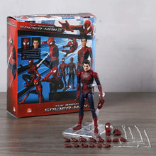 Figurine the amazing spider-man action figure rouge et bleue avec costume détaillé et mains accessoires interchangeables