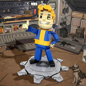 Figurine Vault Boy Fallot à construire - Enjouet