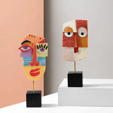 Figurines Décoratives Visages en résine Art Picasso -