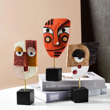 Figurines Décoratives Visages en résine Art Picasso -