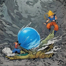 Figurines Dragon Ball Z Buu vs Goku - Enjouet