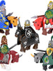 Figurines Lego médiévales Guerriers moyen-âge - Enjouet