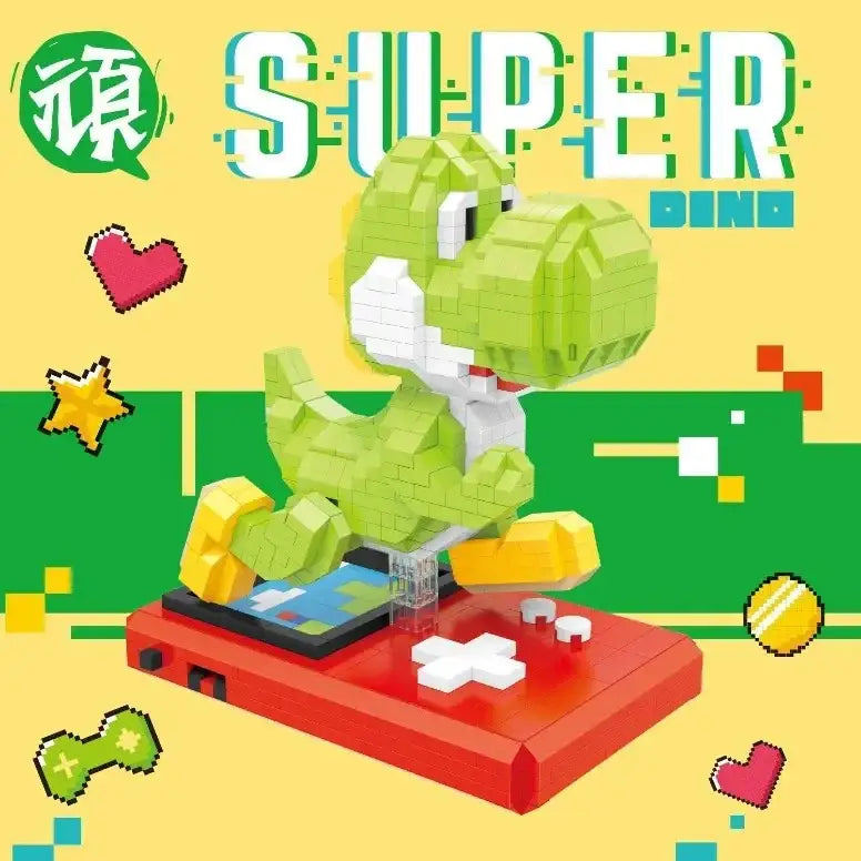 Figurines Micro blocks Super Mario Yoshi