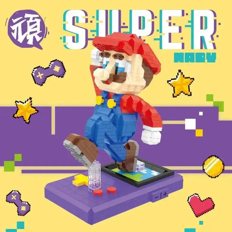 Figurines Micro blocks Super Mario Yoshi