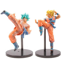 Figurines Super DBZ Son Goku Bleu Jaune - Enjouet