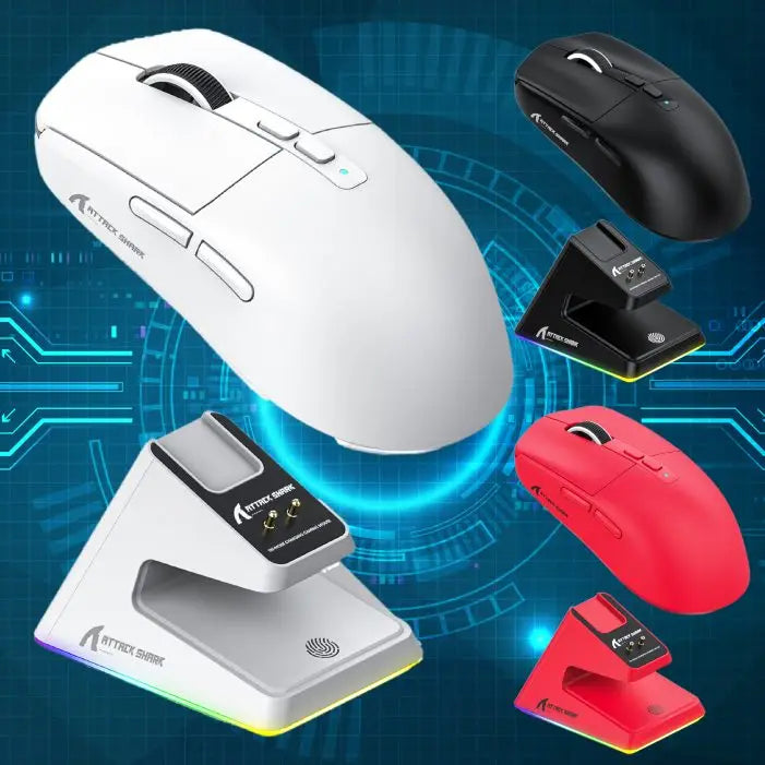 Souris Bluetooth Requin Gaming 26000 DPI