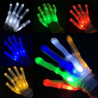 Gants LED pour Halloween - Enjouet