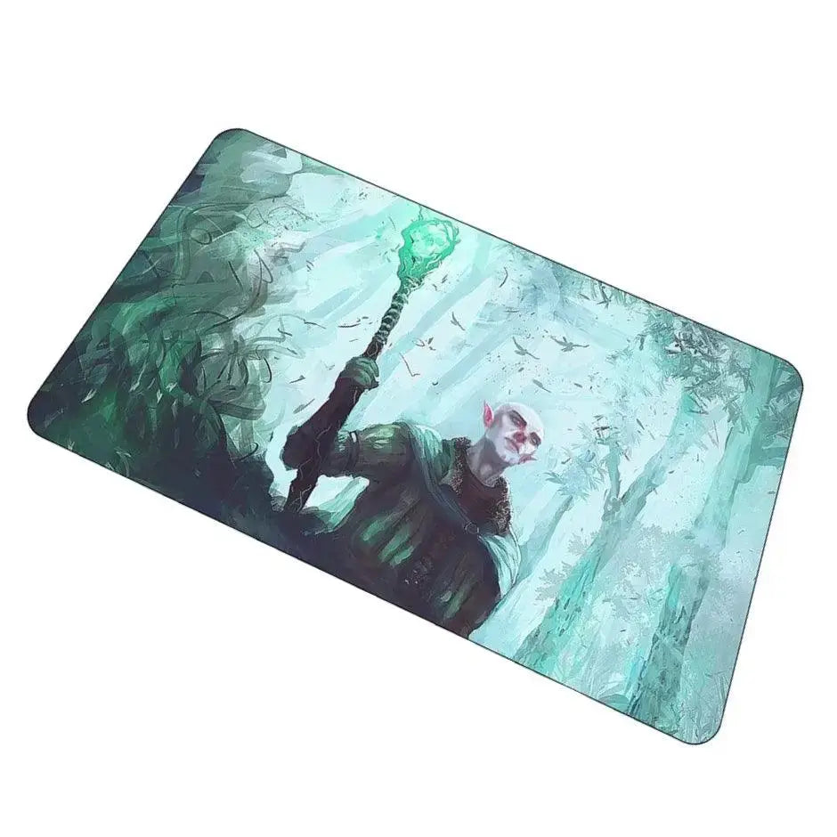 Grand Tapis de Souris Elfe Forêt 70x40cm - Enjouet