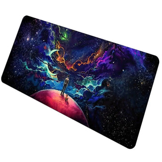 Grand Tapis de Souris Homme Univers 70x40cm - Enjouet