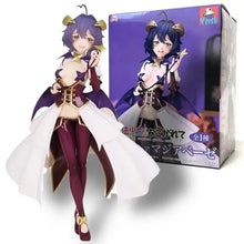 Figurine hiiragi utena pvc 18 cm modèle fini en corset violet et blanc avec cape ailée dorée