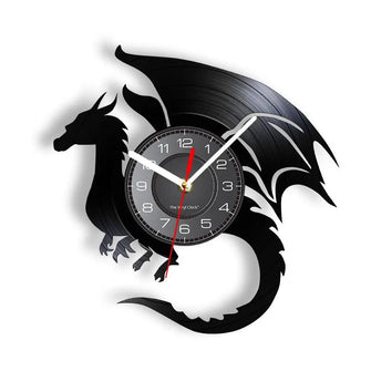 Horloge murale Dragon volant LED - Enjouet