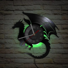 Horloge murale Dragon volant LED - Enjouet
