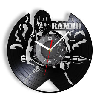 Horloge Murale Film Rambo LED - Enjouet