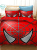 Housse Couette Taies Oreiller Spiderman - Enjouet