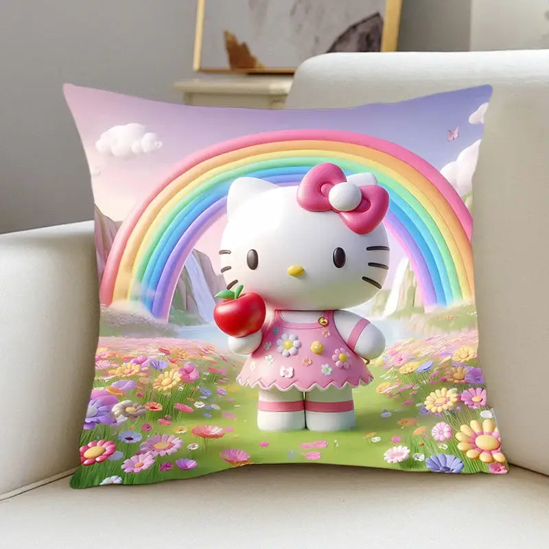 Housse de coussin Hello Kitty 45x45 - Enjouet