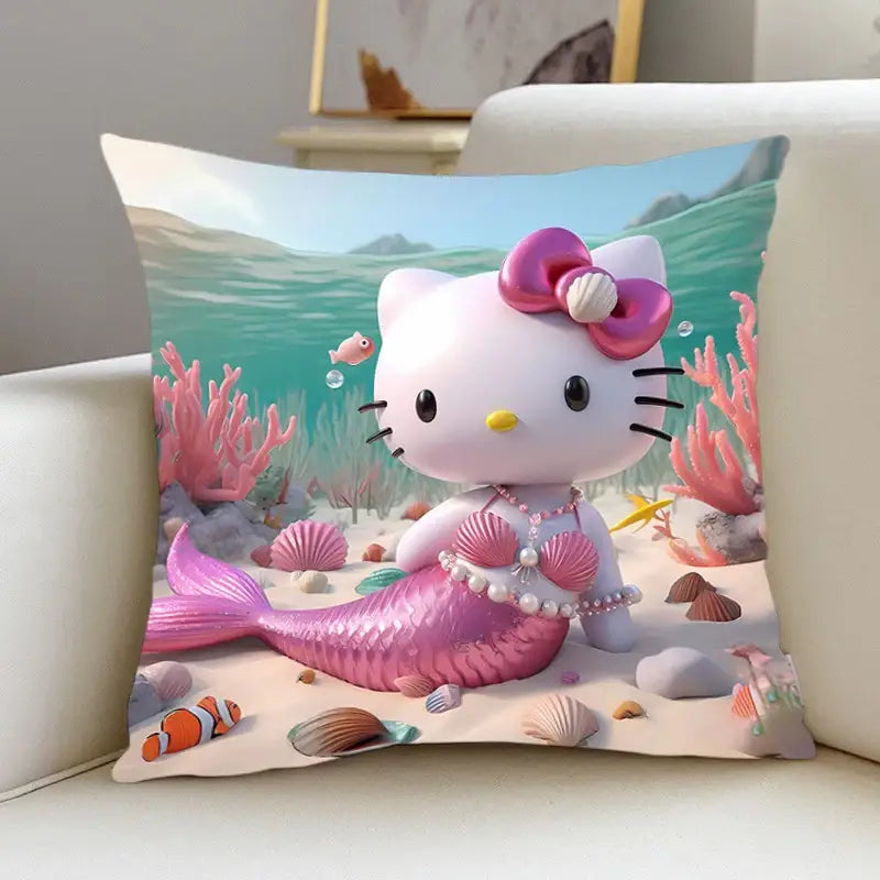 Housse de coussin Hello Kitty 45x45 - Enjouet