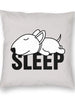 Housse de coussin Sleep Bull Terrier pour chambre - Enjouet