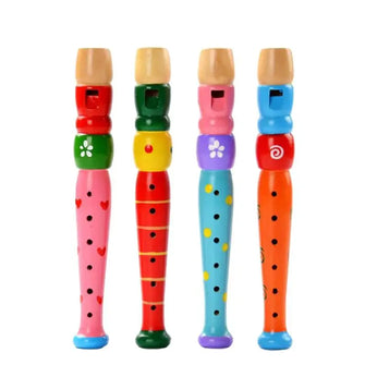 Instrument Flûte en bois coloré - Enjouet