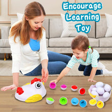 Jeu 12 œufs assortis Montessori - Enjouet