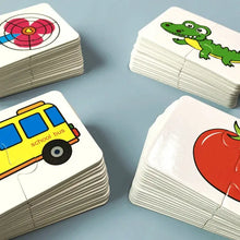 Jeu de cartes Puzzle pour tout-petits - Enjouet