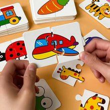 Jeu de cartes Puzzle pour tout-petits - Enjouet