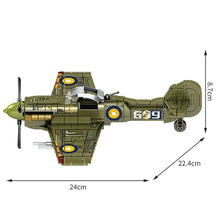 Jeu de Construction chasseur Spitfire WW2 - Enjouet