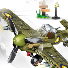 Jeu de Construction chasseur Spitfire WW2 - Enjouet