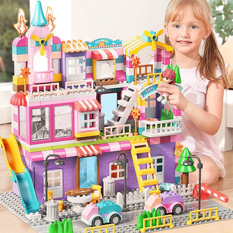 Jeu de construction maison Fille - Enjouet