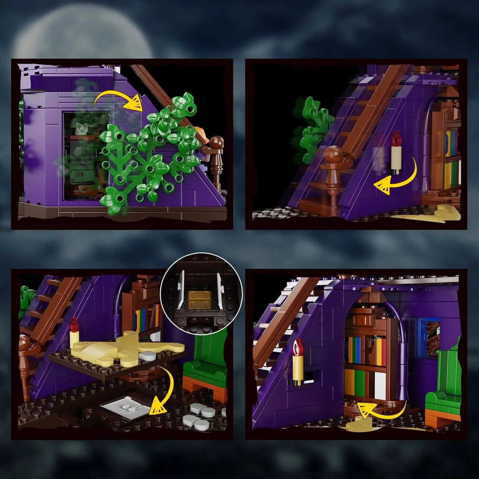 Jeu de construction maison mystère Scooby-Doo