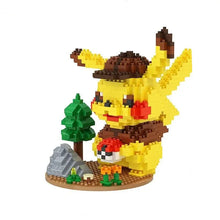 Jeu de construction Nano bricks Pikachu - Enjouet