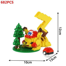 Jeu de construction Nano bricks Pikachu - Enjouet