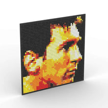 Jeu de construction Tableau Pixel Art Footballeur - Enjouet